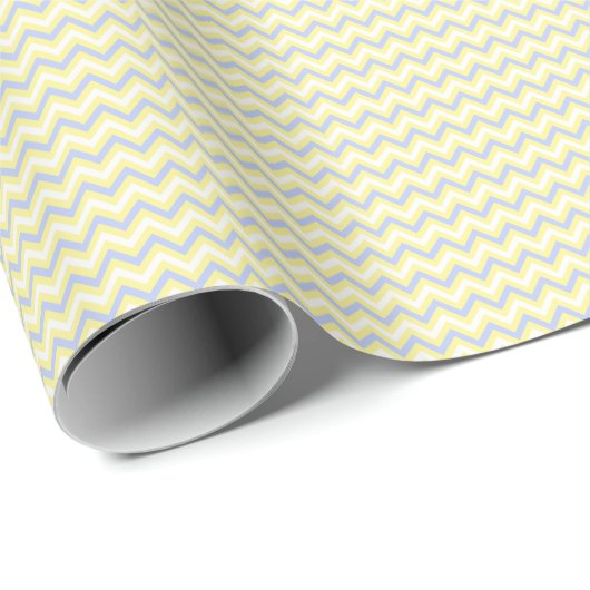 Pastel Chevron Pattern Cadeaupapier (Rol Hoek)