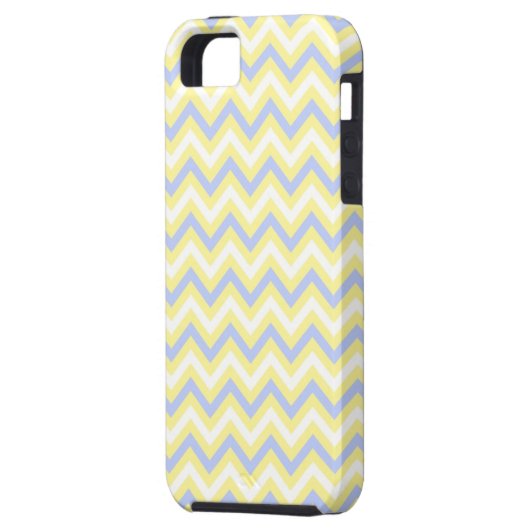 Pastel Chevron Pattern Case-Mate iPhone Case (Achterkant Links)