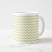 Pastel Chevron Pattern Grote Koffiekop (Voorkant rechts)