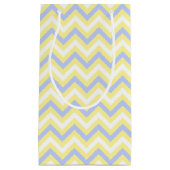 Pastel Chevron Pattern Klein Cadeauzakje (Voorkant)