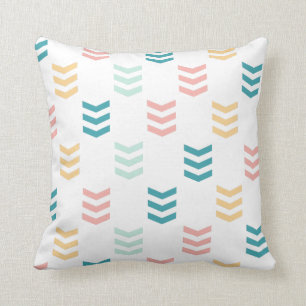 Pastel Chevron Pattern Kussen
