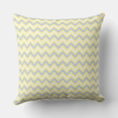 Pastel Chevron Pattern Kussen (Achterkant)