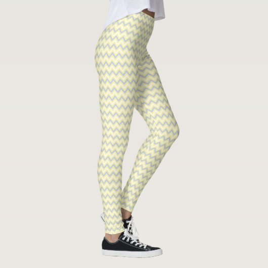 Pastel Chevron Pattern Leggings (Rechts)