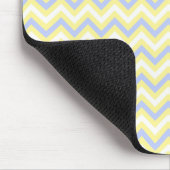 Pastel Chevron Pattern Muismat (Hoek)
