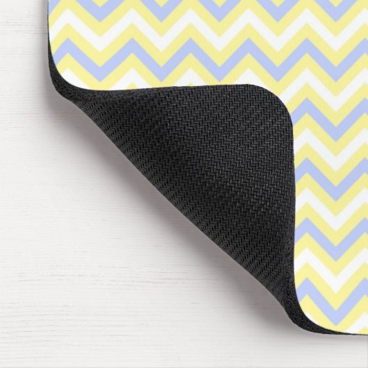 Pastel Chevron Pattern Muismat (Hoek)