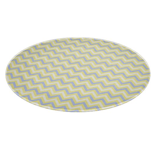 Pastel Chevron Pattern Snijplank (Hoek)