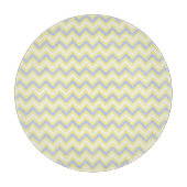 Pastel Chevron Pattern Snijplank (Voorkant)