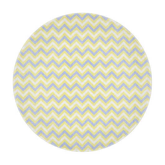 Pastel Chevron Pattern Snijplank (Voorkant)
