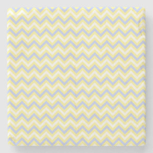 Pastel Chevron Pattern Stenen Onderzetter