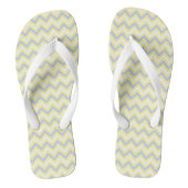 Pastel Chevron Pattern Teenslippers (Voetbed)