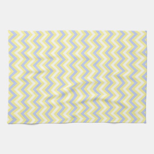 Pastel Chevron Pattern Theedoek (Horizontaal)