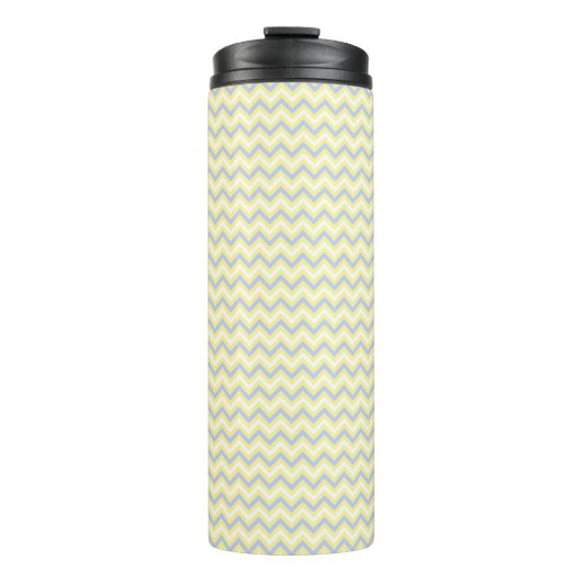 Pastel Chevron Pattern Thermosbeker (Voorkant)