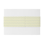 Pastel Chevron Pattern Uitnodigingen Wikkel (Achterkant Voorbeeld)