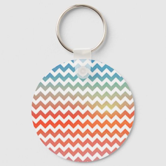 Pastel chevron sleutelhanger (Voorkant)