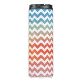 Pastel chevron thermosbeker (Achterkant)