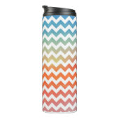 Pastel chevron thermosbeker (Geroteerd rechts)