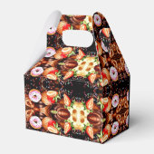 Pastel Chocolade Baby shower Bedankdoosjes (Achterkant)