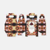 Pastel Chocolade Baby shower Bedankdoosjes (Uitgevouwen)