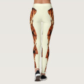 Pastel Chocolate Lab-Leggings Leggings (Achterkant)