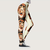 Pastel Chocolate Lab-Leggings Leggings (Rechts)
