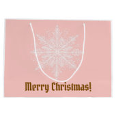 Pastel Christmas Australian Shepherd Krans Groot Cadeauzakje (Achterkant)