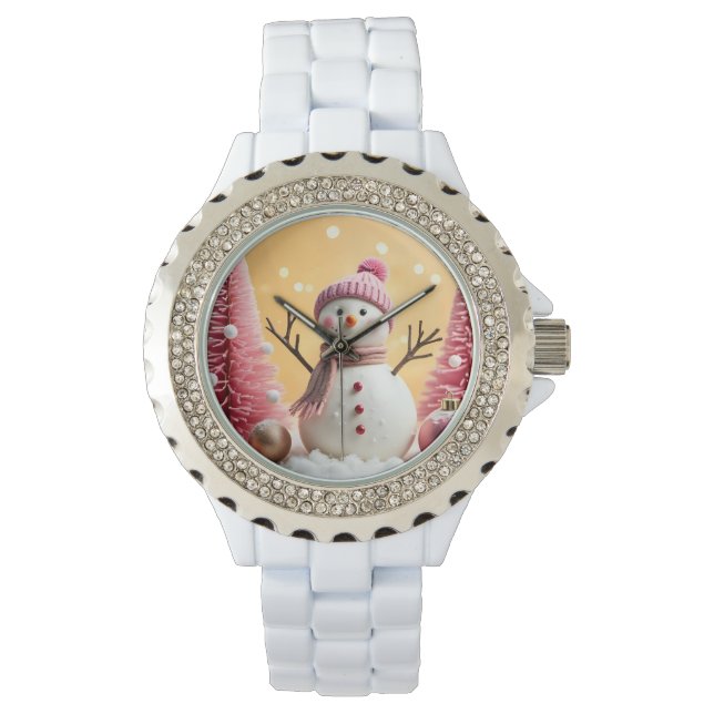 Pastel Christmas - eWatch Watch  Horloge (Voorkant)