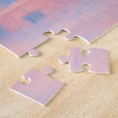 Pastel Christmas in Paris Legpuzzel (Zijkant)