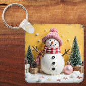 Pastel Christmas - Keychain (Voorkant)