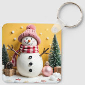 Pastel Christmas - Keychain (Achterkant)