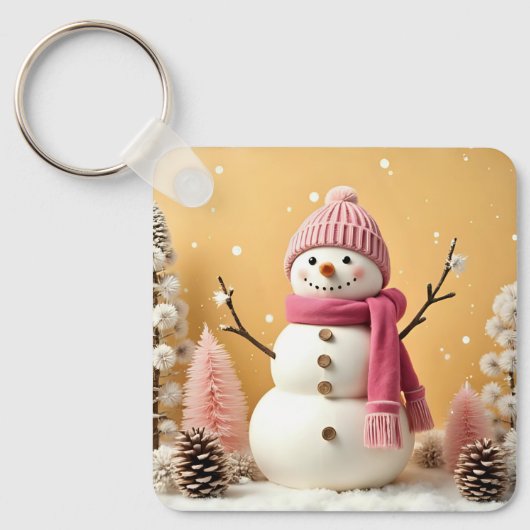 Pastel Christmas - Keychain (Voorkant)