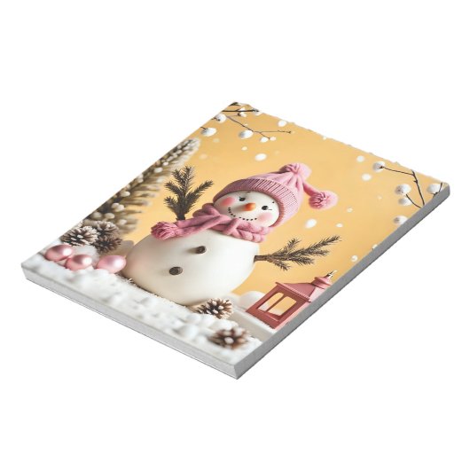 Pastel Christmas - Note Pad Notitieblok (Linkerzijde)