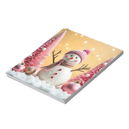Pastel Christmas - Note Pad Notitieblok (Linkerzijde)