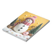 Pastel Christmas - Note Pad Notitieblok (Linkerzijde)