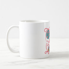 Pastel Christmas Ornament Mug Koffiemok