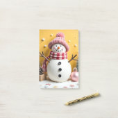 Pastel Christmas - Post-It Notes  (Op bureau)