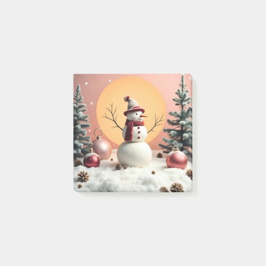 Pastel Christmas - Post-It Notes (Voorkant)