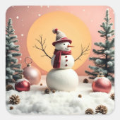 Pastel Christmas - Stickers (Voorkant)