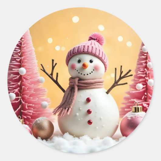 Pastel Christmas - Stickers (Voorkant)