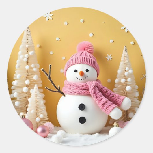 Pastel Christmas - Stickers (Voorkant)