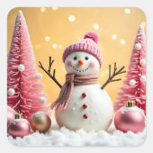Pastel Christmas - Stickers  (Voorkant)
