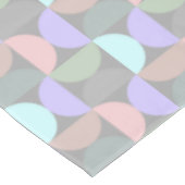 Pastel Circle Mid Century Modern patroon Tafelkleed (Gekanteld)