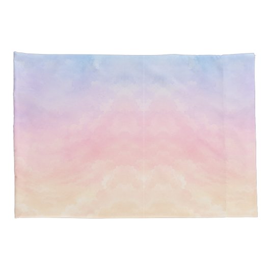 Pastel Circus Droom Groot Kussen Kussensloop (Achterkant-Rechts)