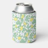 Pastel citroenen Koelbox Blikjeskoeler (Blikje Achterkant)