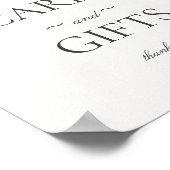 Pastel Citrus Floral Cutie Kaarten en Geschenken T Poster (Hoek)