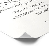 Pastel Citrus Floral Little Cutie Favorieten Teken Poster (Hoek)