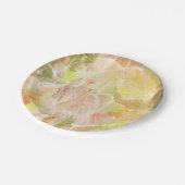 Pastel Citrus Waterverf Designer Print Papieren Bordje (Gekanteld)