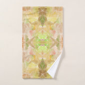 Pastel Citrus Waterverf Designer Print Patroon Bad Handdoek (Handdoek)