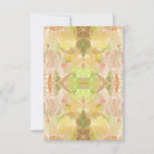 Pastel Citrus Waterverf Designer Print Patroon Kaart (Voorkant)