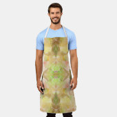 Pastel Citrus Waterverf Designer Print Patroon Schort (Gedragen)