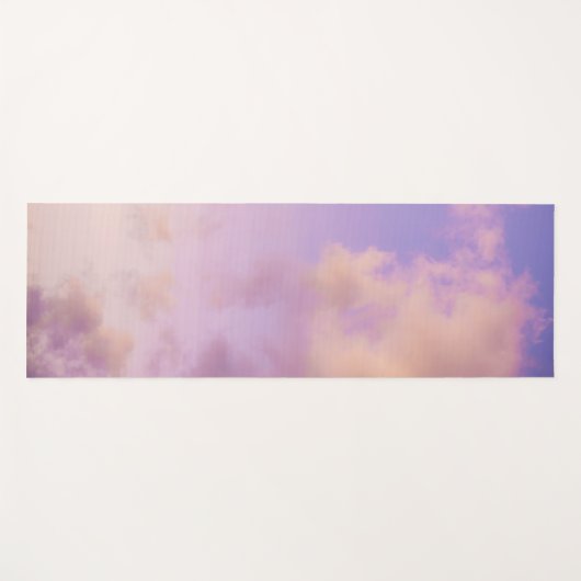 Pastel Cloud & Sakura (two sided design) Yogamat (Voorkant (horizontaal))